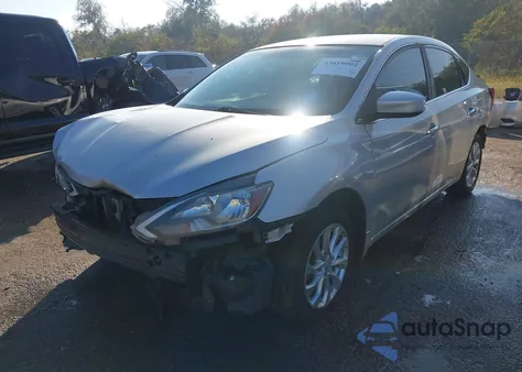 2017 Nissan Sentra S из США, поврежденный, VIN 3N1AB7AP1HY410166